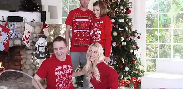  Blonde teen babe anal first time Heathenous Family Holiday Card